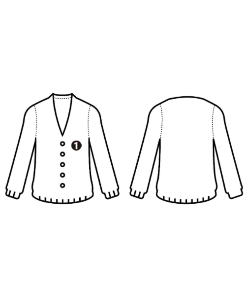 Chloe（クロエ）カーディガン 黒 サイズ:XS レディース/2200625781041