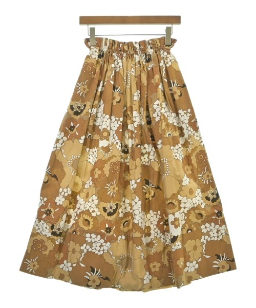 Chloe（クロエ）ロング・マキシ丈スカート 茶 サイズ:34(XXS位) レディース/2200626338343