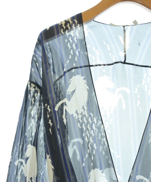 Chloe（クロエ）ブラウス 紺 サイズ:36(S位) レディース/2200626338411