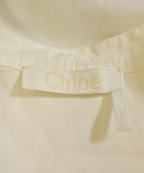 Chloe（クロエ）カジュアルシャツ 白 サイズ:36(XS位) レディース/2200626974077