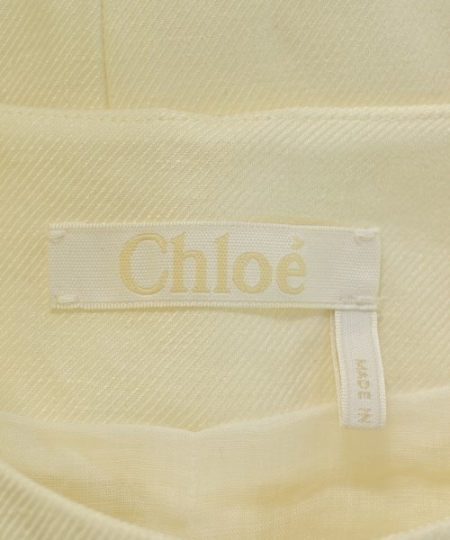 Chloe（クロエ）ワンピース 白 サイズ:34(XXS位) レディース/2200619171094