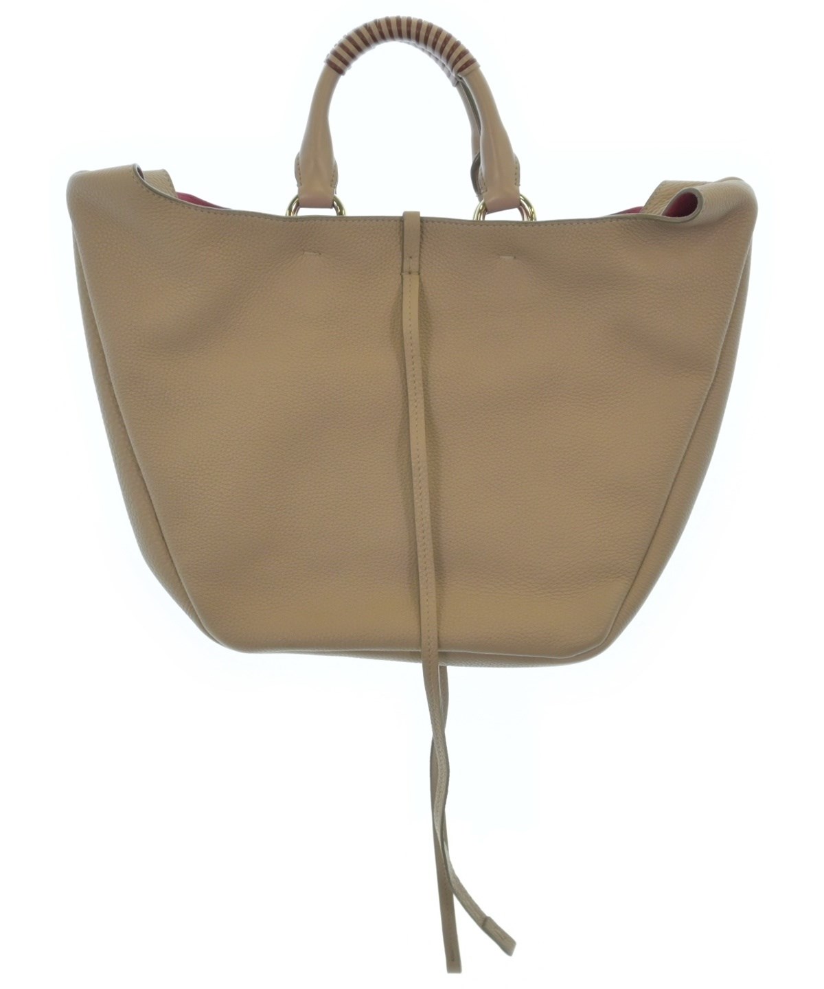 お*こ様 Chloé ライトベージュ ハンドバッグ Chloé ライトベージュ ハンドバッグ 保存袋付き - メルカリ