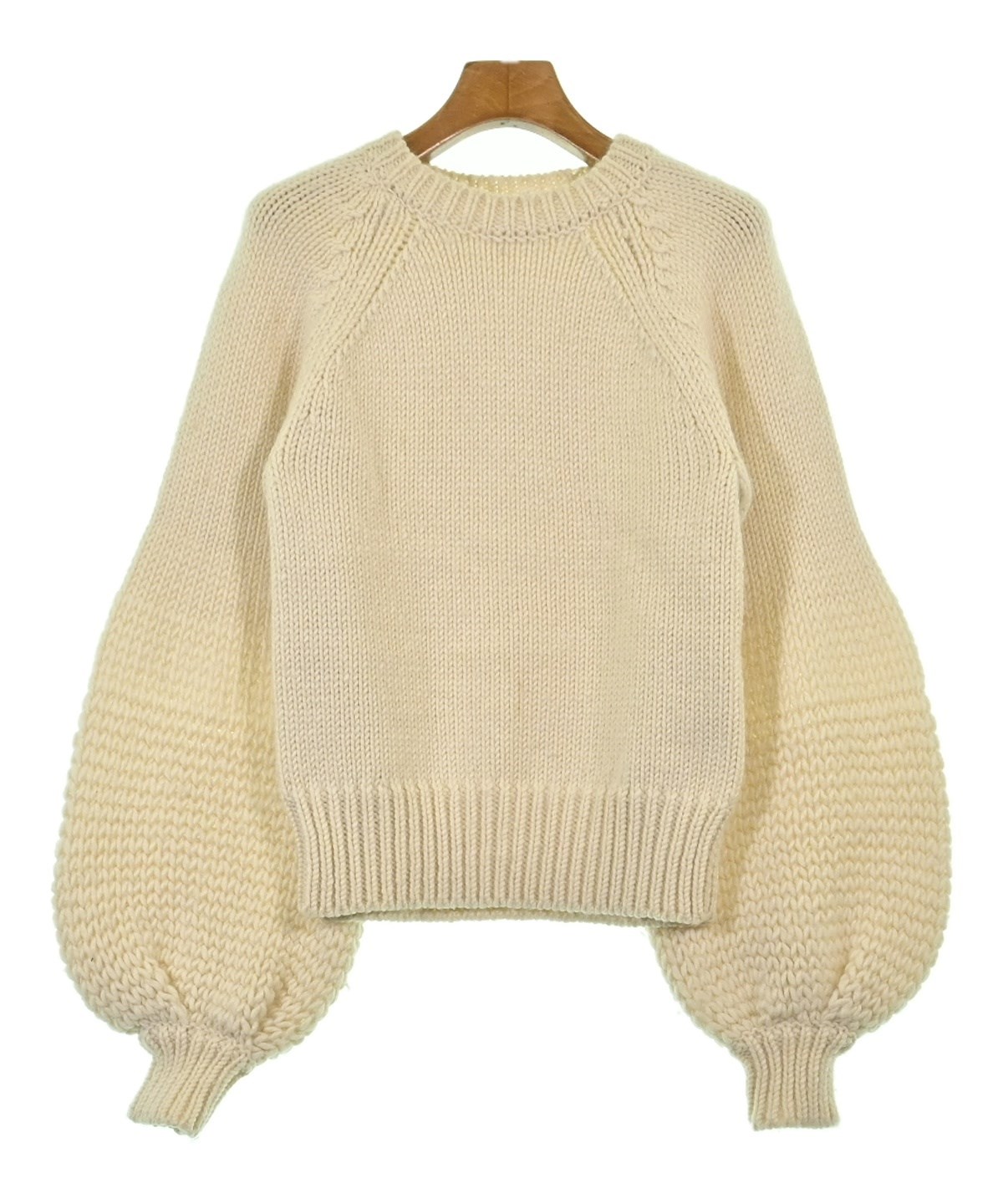 新品 Chloe(クロエ) ロゴ ニットパンツ Chloe（クロエ）ニット・セーター 白 サイズ:XS レディース