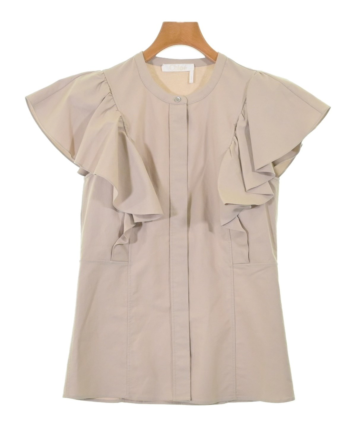 Chloe（クロエ）ブラウス ベージュ サイズ:36(XS位) レディース