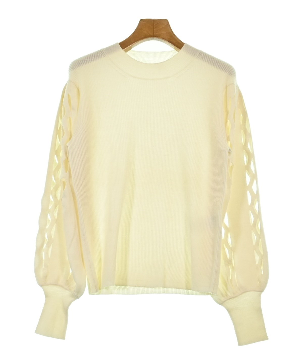 Chloe クロエ　ニットワンピース Chloe（クロエ）ニット・セーター 白 サイズ:S レディース