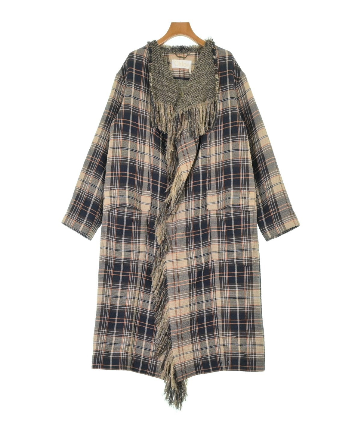 【タイムセール】CHLOE クロエ　ロゴ　ビキニ　未使用 SEE BY CHLOE (シーバイ クロエ) 袖刺繍フリル クルーネック T