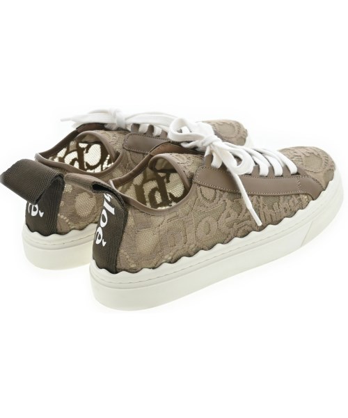 Chloe（クロエ）スニーカー ベージュ サイズ:EU37(23.5cm位) レディース/2200605995727