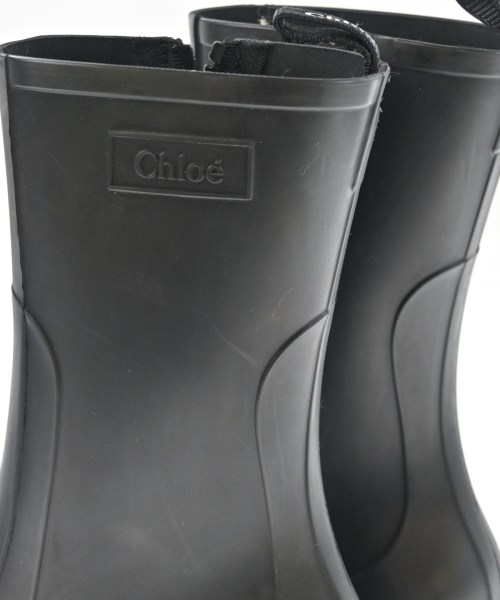 Chloe（クロエ）レインシューズ 黒 サイズ:EU37(23.5cm位) レディース/2200608337050