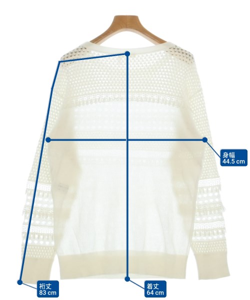 Chloe（クロエ）ニット・セーター 白 サイズ:XS レディース/2200618873050