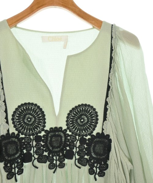 Chloe（クロエ）ブラウス 緑 サイズ:38(S位) レディース/2200620951623
