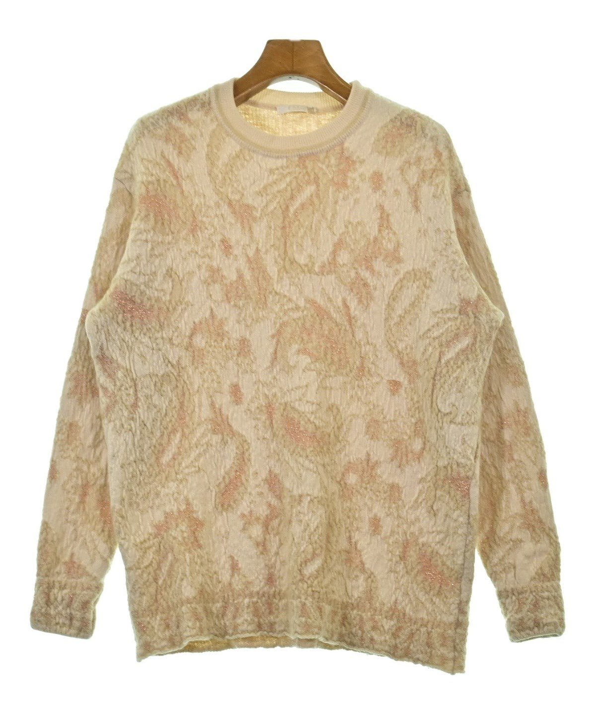 Chloe - クロエ CHLOE 2016年 カシミヤ 100% リボン ニット セーター Chloe（クロエ）ニット・セーター ベージュ サイズ:XS レディース