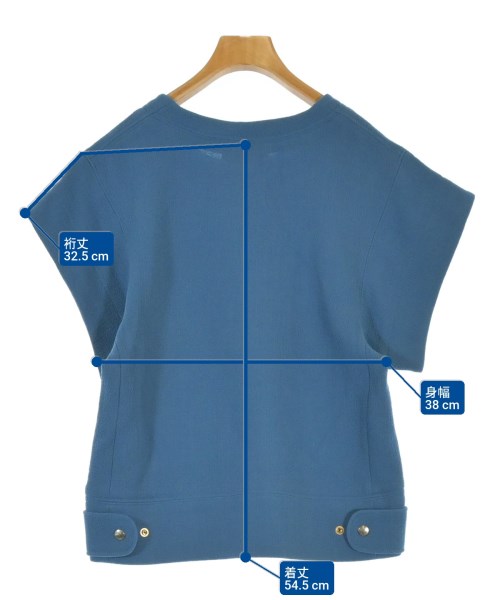 Chloe（クロエ）ブラウス 青 サイズ:34(XS位) レディース/2200673031037