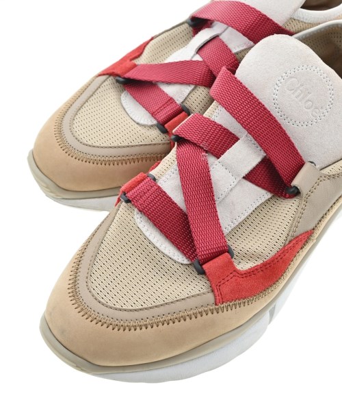Chloe（クロエ）スニーカー ベージュ サイズ:EU39(25.5cm位) レディース/2200675078245