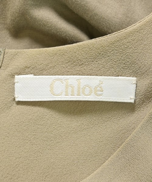 Chloe（クロエ）ワンピース ベージュ サイズ:S レディース/2200675078269