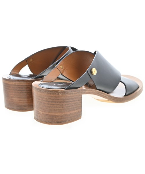 Chloe（クロエ）サンダル 黒 サイズ:EU37(23.5cm位) レディース/2200671361013