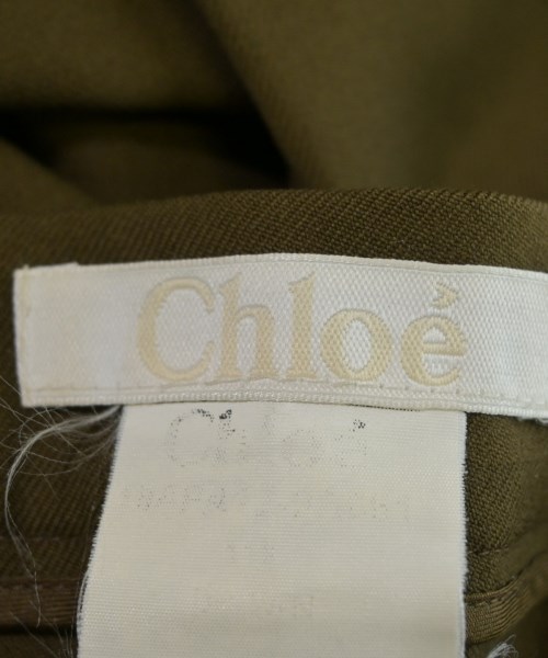 Chloe（クロエ）スラックス 茶 サイズ:34(XXS位) レディース/2200677642031