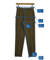 Chloe（クロエ）スラックス 茶 サイズ:34(XXS位) レディース/2200677642031