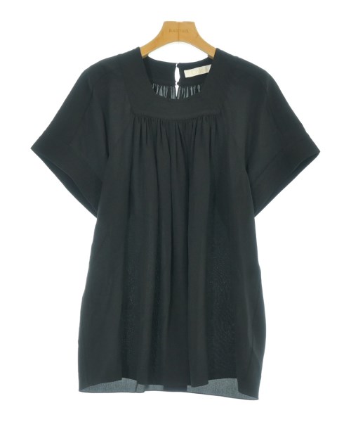 Chloe(クロエ)ブラウス 黒 サイズ:34(XXS位)/2200679377085