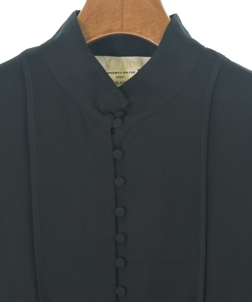 Chloe（クロエ）ブラウス 黒 サイズ:34(XXS位) レディース/2200679377160