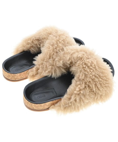 Chloe（クロエ）サンダル ベージュ サイズ:EU37(23.5cm位) レディース/2200680781017