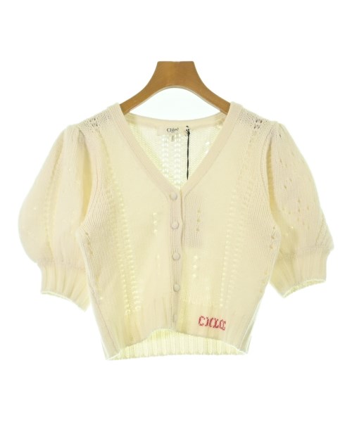 Chloe(クロエ)カーディガン 白 サイズ:S/2200693991502