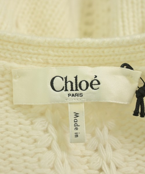 Chloe（クロエ）カーディガン 白 サイズ:S レディース/2200693991502