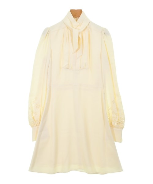 Chloe(クロエ)ワンピース ベージュ サイズ:36(XS位)/2200694275083