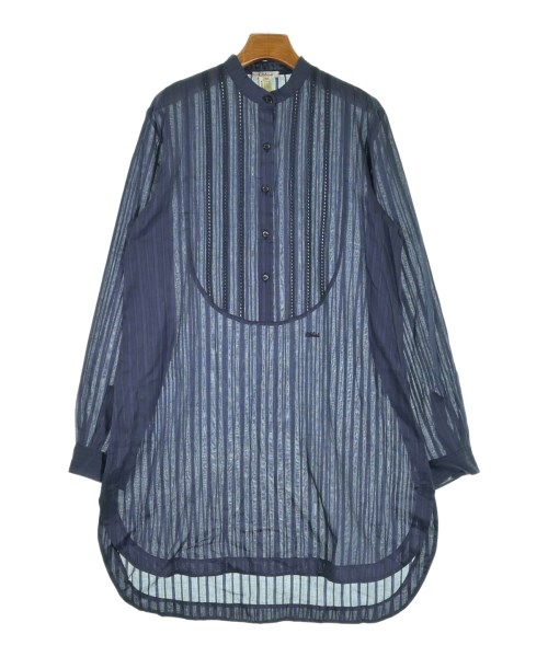 Chloe(クロエ)シャツワンピース 紺 サイズ:42(M位)/2200692097229
