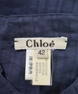 Chloe（クロエ）シャツワンピース 紺 サイズ:42(M位) レディース/2200692097229