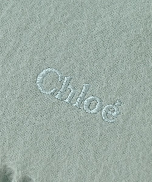 Chloe（クロエ）マフラー 緑 サイズ:- レディース/2200692386064