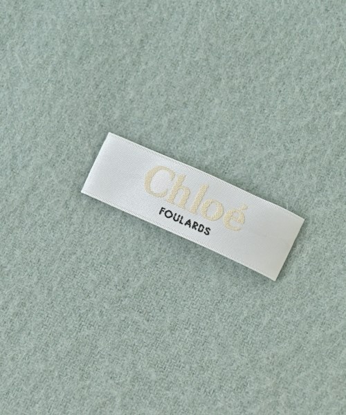 Chloe（クロエ）マフラー 緑 サイズ:- レディース/2200692386064