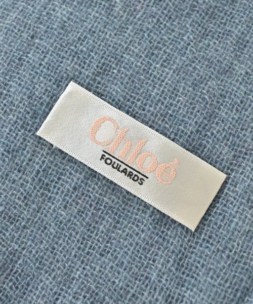 Chloe（クロエ）マフラー 青 サイズ:- レディース/2200695937348