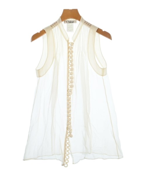 Chloe(クロエ)ブラウス ベージュ サイズ:38(S位)/2200695937577