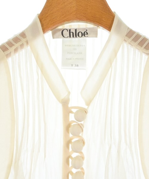 Chloe（クロエ）ブラウス ベージュ サイズ:38(S位) レディース/2200695937577