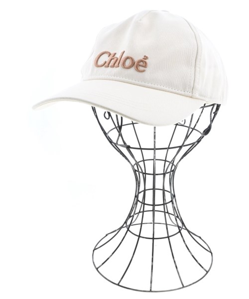 Chloe(クロエ)キャップ 白 サイズ:56/2200698727014