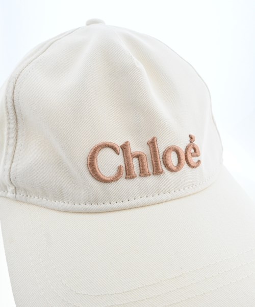 Chloe（クロエ）キャップ 白 サイズ:56 レディース/2200698727014