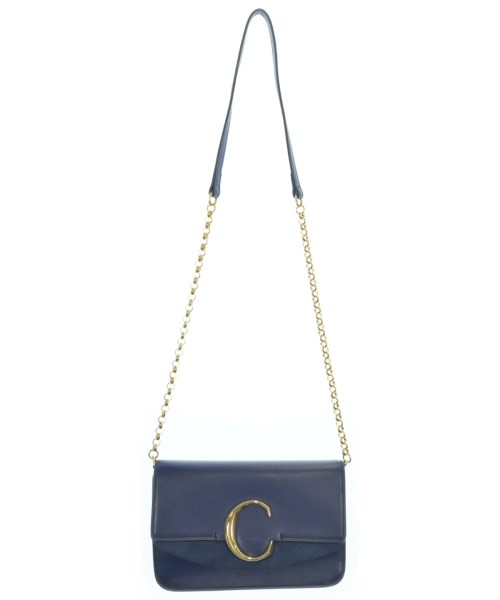 Chloe(クロエ)ショルダーバッグ 紺 サイズ:-/2200690122176