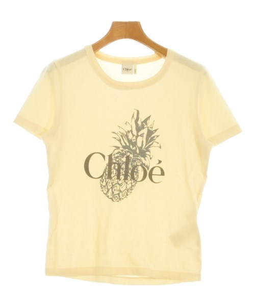 Chloe(クロエ)Tシャツ・カットソー ベージュ サイズ:XS/2200701150082