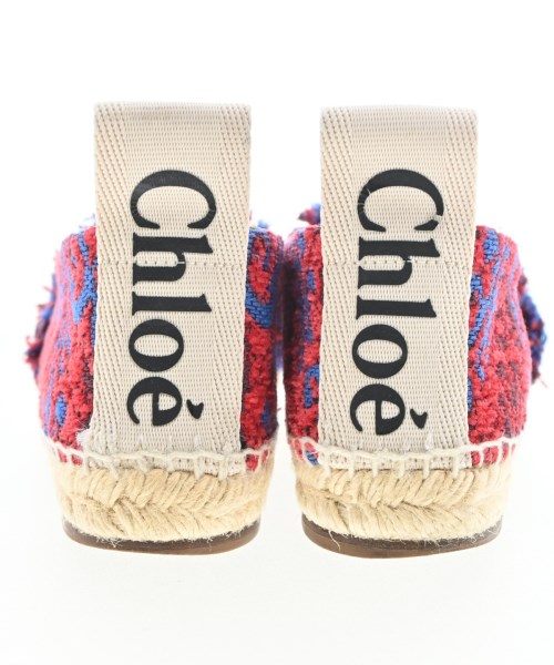 Chloe（クロエ）エスパドリーユ 赤 サイズ:38(24.5cm位) レディース/2200701209063