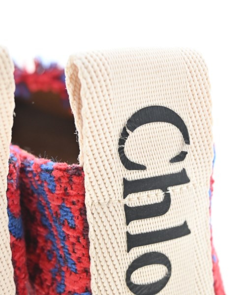 Chloe（クロエ）エスパドリーユ 赤 サイズ:38(24.5cm位) レディース/2200701209063