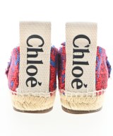 Chloe（クロエ）エスパドリーユ 赤 サイズ:38(24.5cm位) レディース/2200701209063