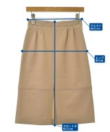Chloe（クロエ）ひざ丈スカート ベージュ サイズ:36(XS位) レディース/2200655728160