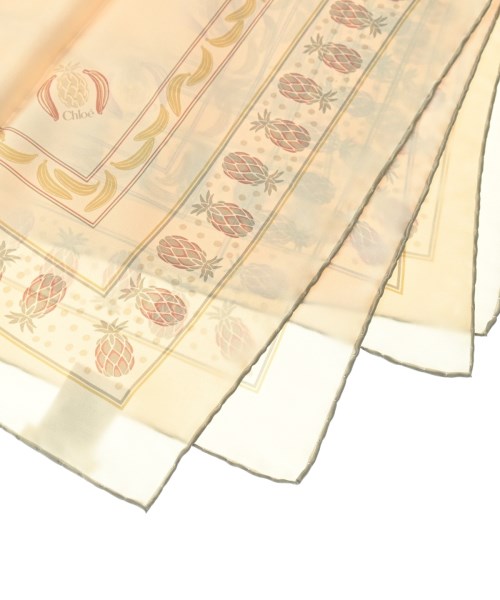 Chloe（クロエ）バンダナ・スカーフ ベージュ サイズ:- レディース/2200656936014