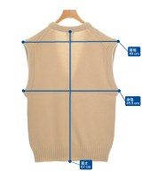 Chloe（クロエ）ベスト/ノースリーブ ベージュ サイズ:XS レディース/2200649642038