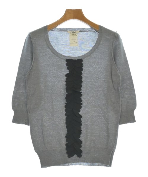 Chloe(クロエ)ニット・セーター グレー サイズ:TS(S位)/2200657078270