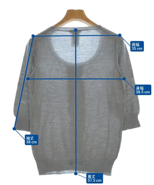 Chloe（クロエ）ニット・セーター グレー サイズ:TS(S位) レディース/2200657078270
