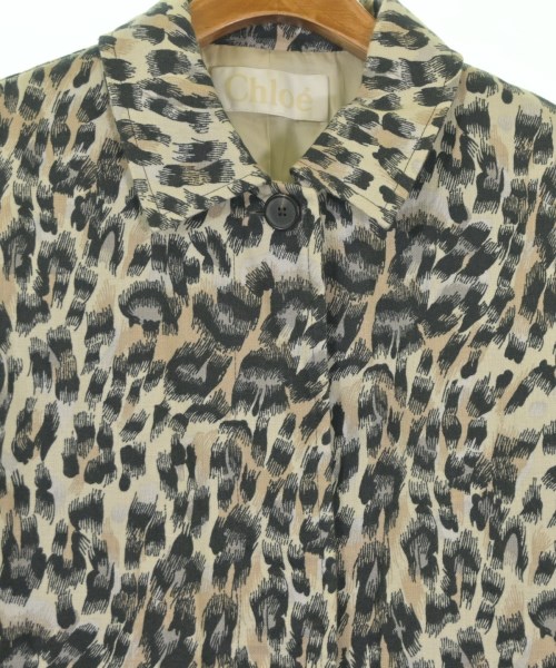 Chloe（クロエ）ステンカラーコート 白 サイズ:36(XS位) レディース/2200653812243