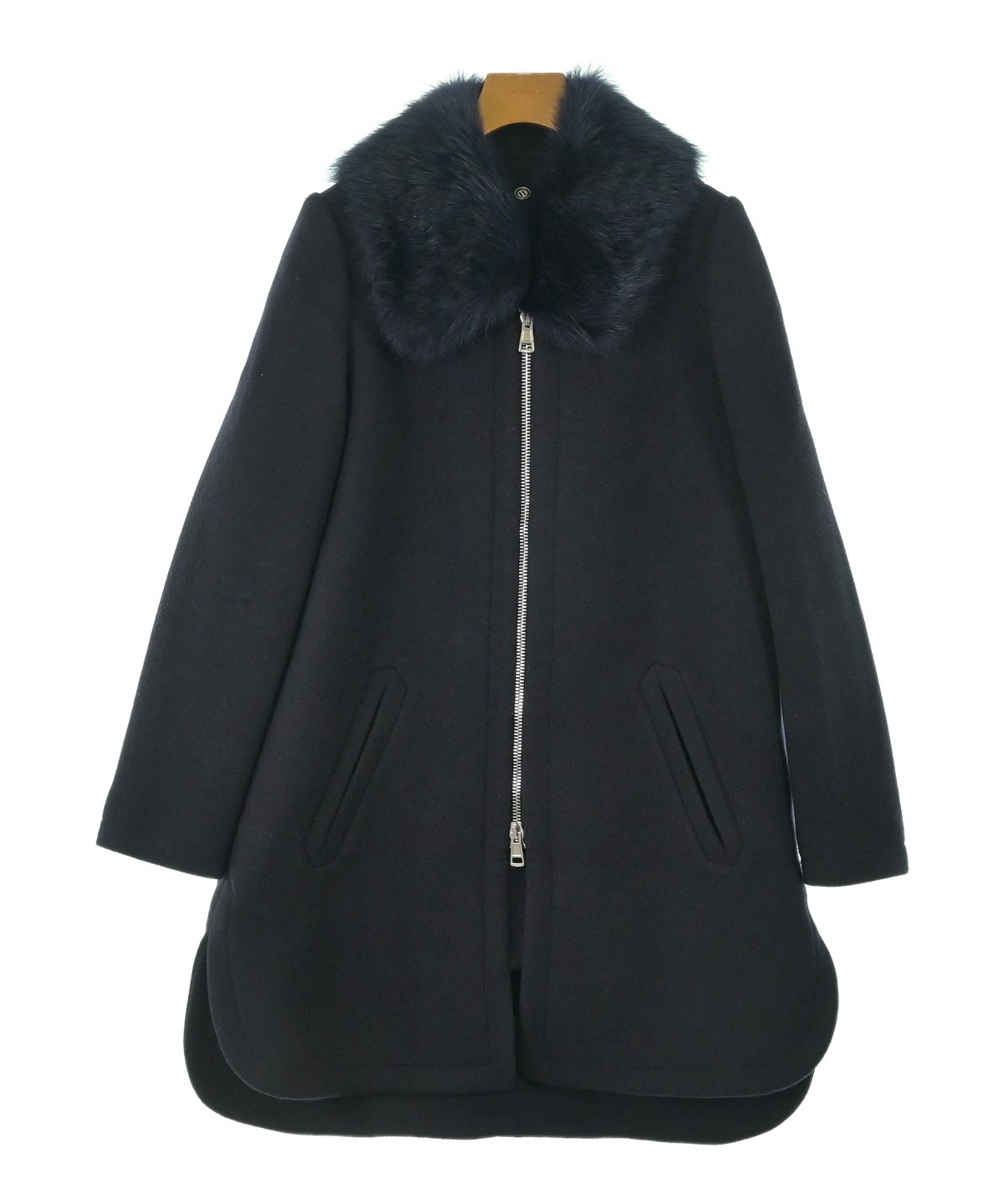 Chloe クロエ コート（その他） 38(S位) 紺 Chloe 紺 クロエ（カラー 