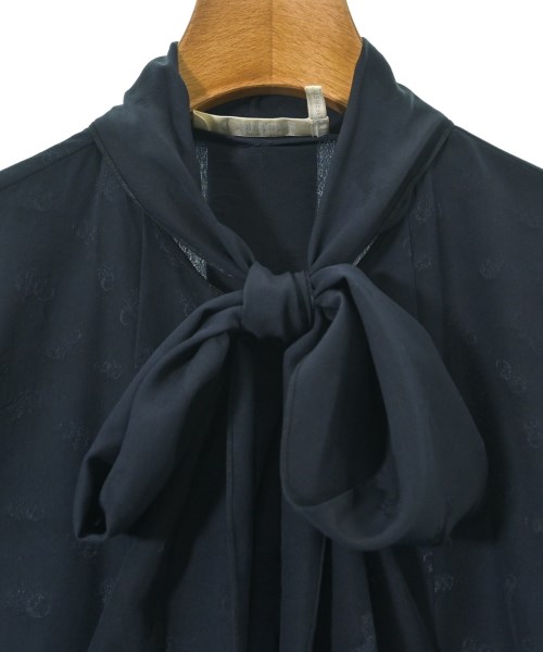 Chloe（クロエ）ブラウス 紺 サイズ:36(XS位) レディース/2200657517106