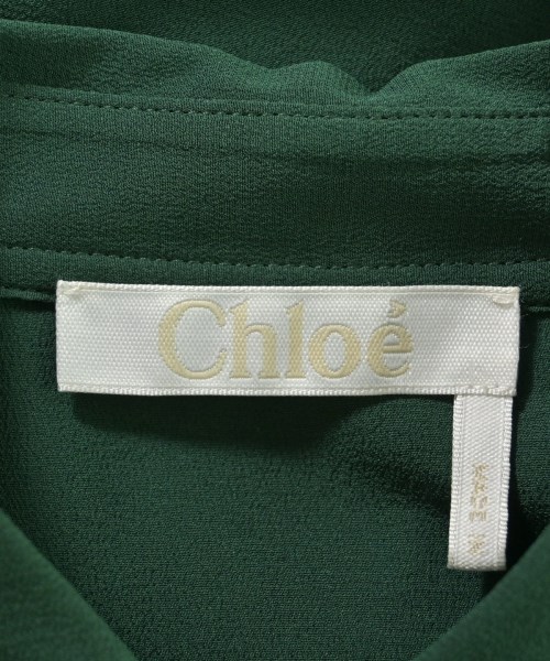 Chloe（クロエ）ブラウス 緑 サイズ:36(XS位) レディース/2200657517113